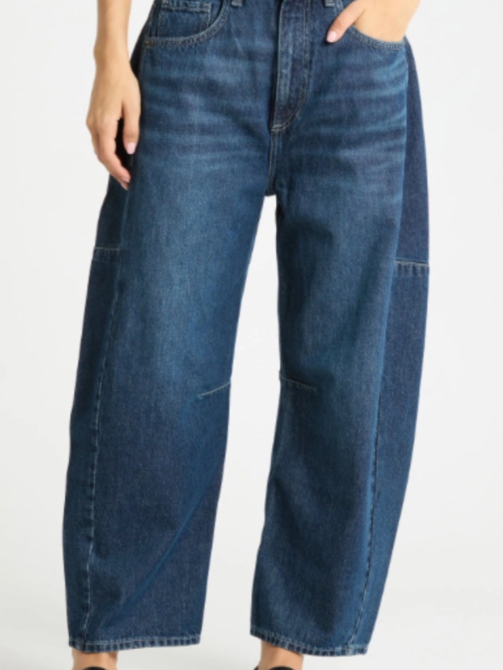 NWT Rag & Bone Chase barrel leg jeans in Grafton
